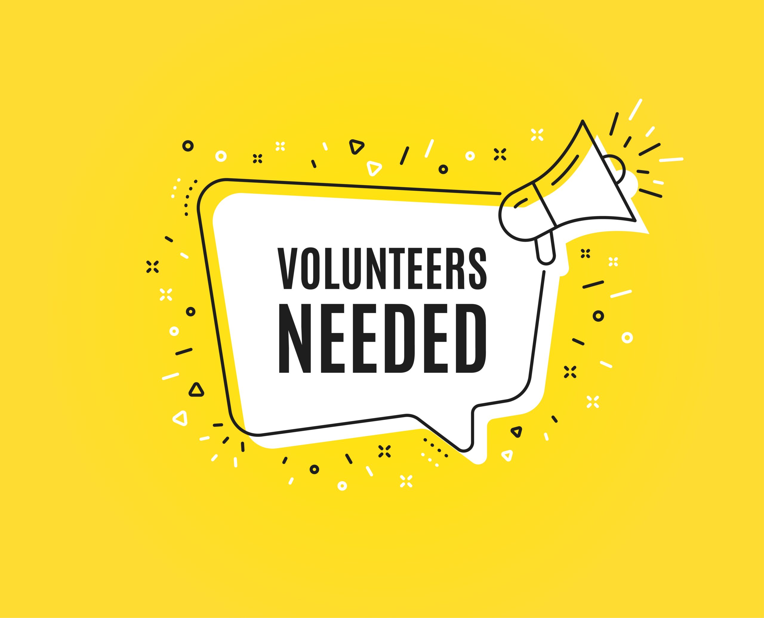 Volunteers Needed Symbol Volunteering Service Sign Vector WE CAN Volunteers Needed Symbol Volunteering Service Sign Vector WE CAN
